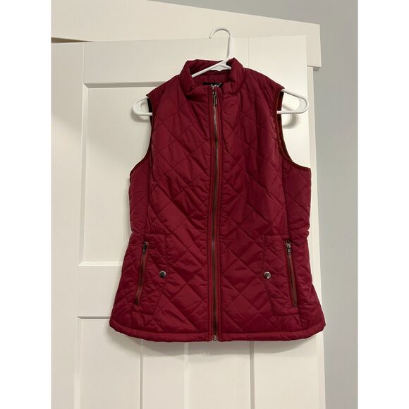 New With Tags Argstar Quilted Puffer Vest, Size Small - Picture 11 of 11